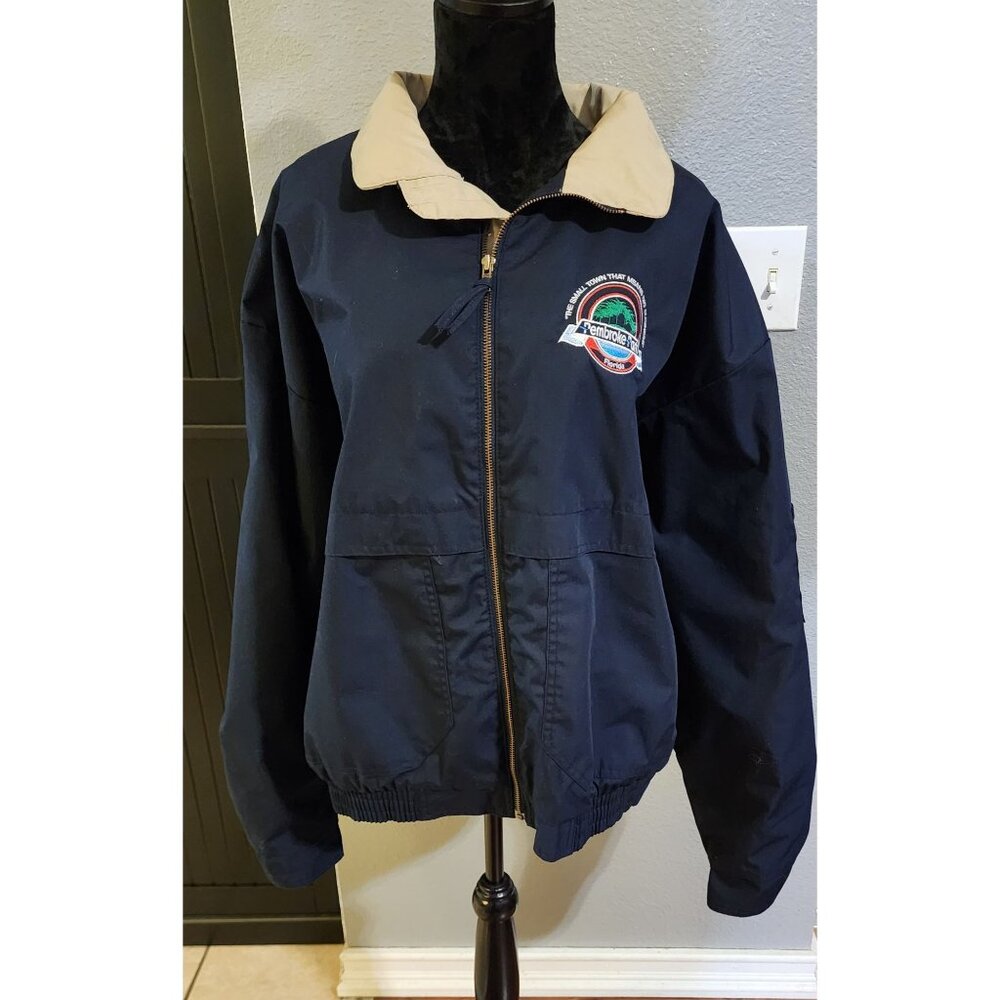 Cintas Pembroke Park‎ Florida Jacket Mens Size 2XL Navy